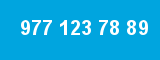 977 123 78 89